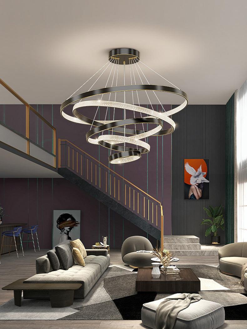 Black Aura Chandeliers - Cueteks