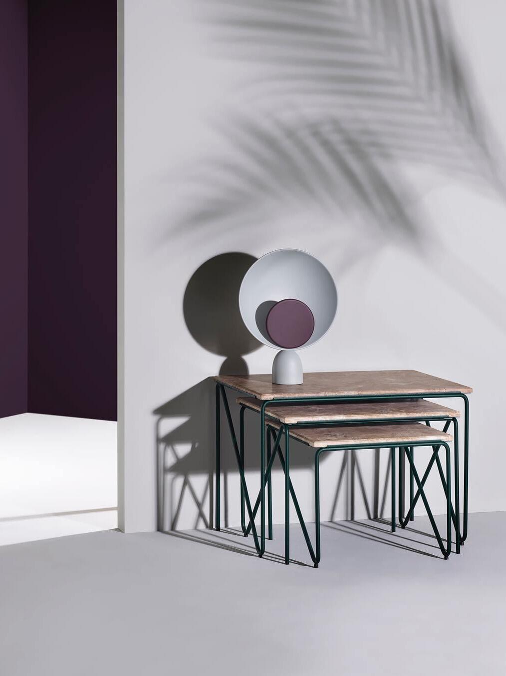 Macaroon Blooper Disc LED Decorative Table Lamp - Cueteks