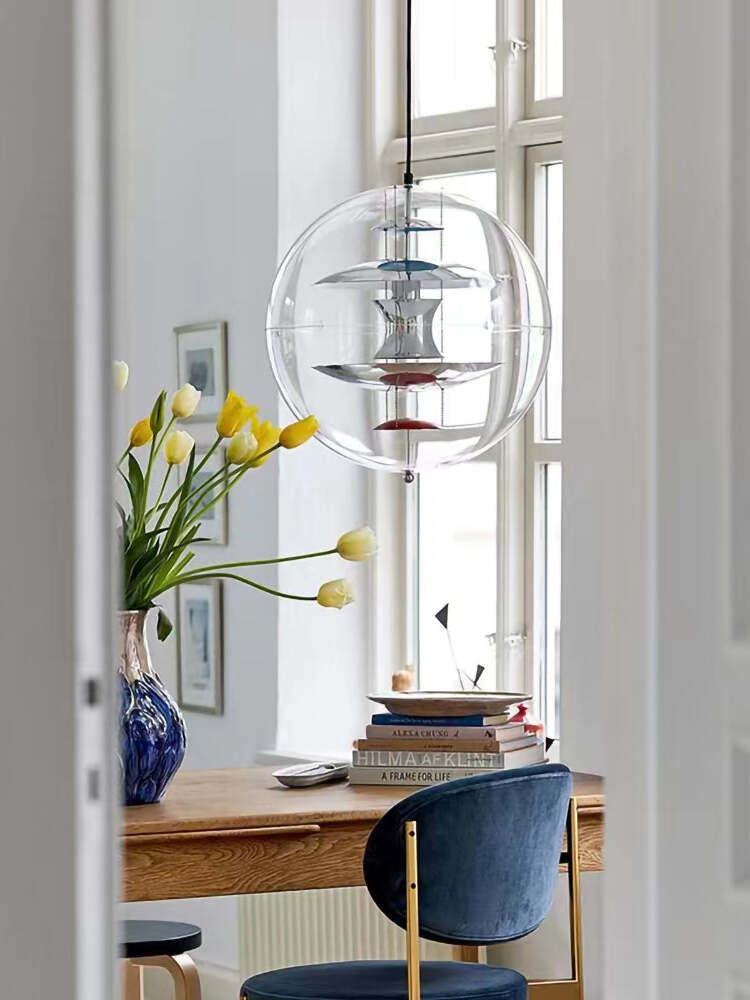 Modern Metal VP Globe Suspension for Living Room - Cueteks