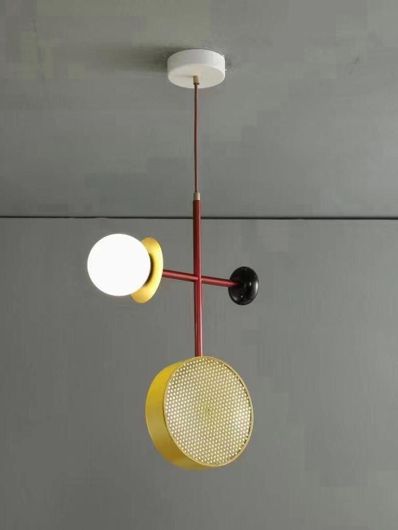 Monaco Artistic Geometric Suspension Light - Cueteks