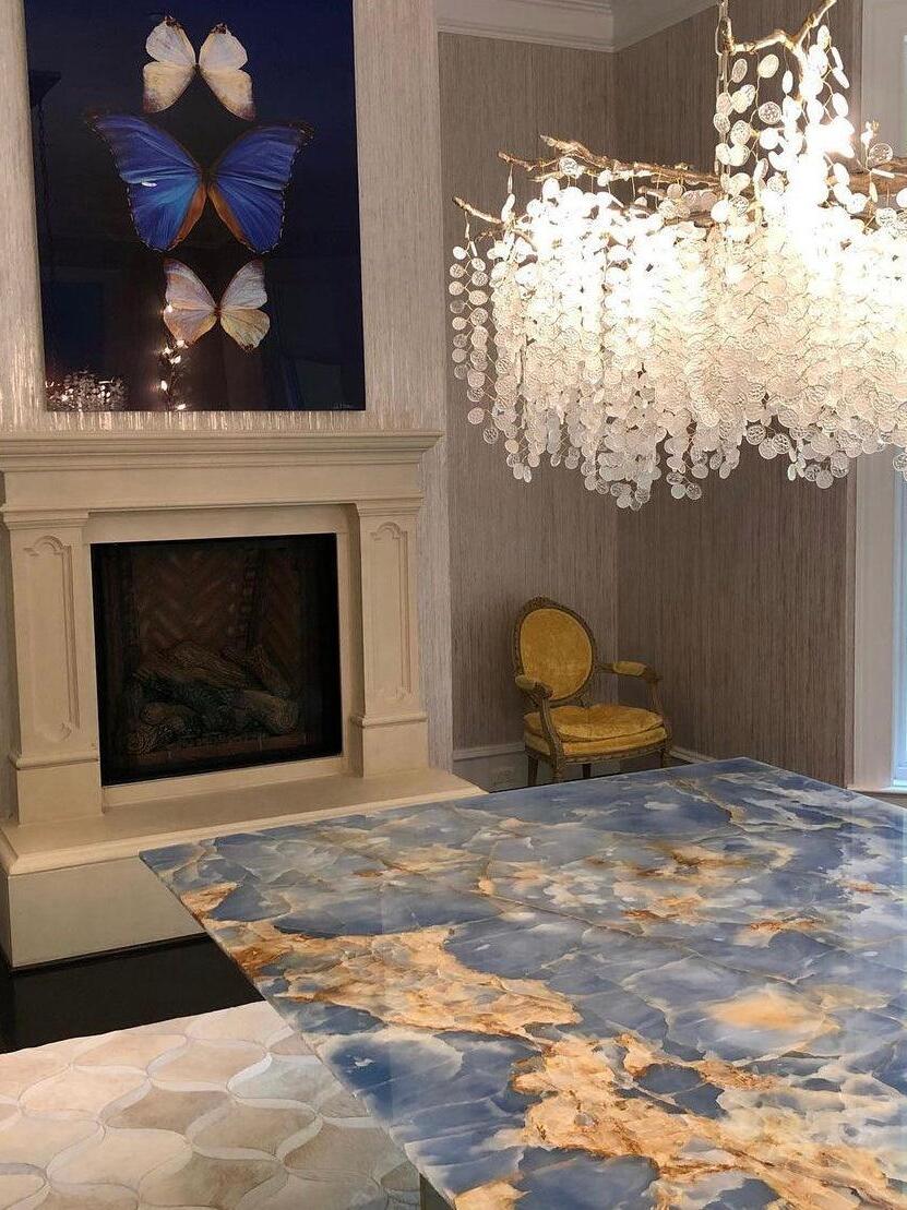 Shiro Noda Crystal Chandelier - Cueteks