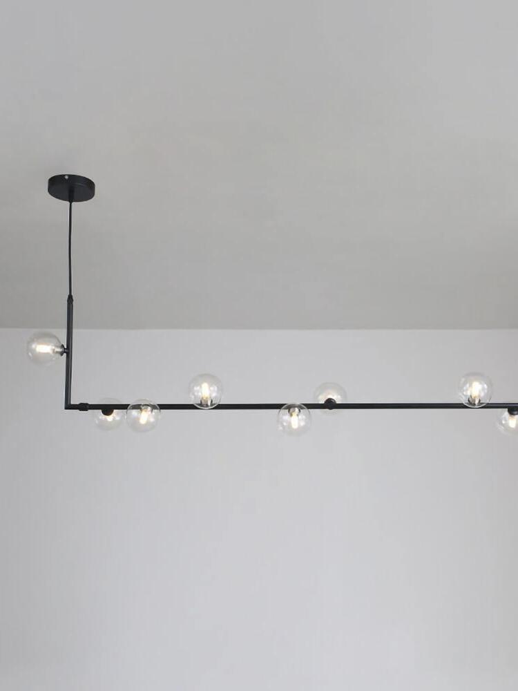 Linear Air 73 Glass Ball Pendant Lamp - Cueteks