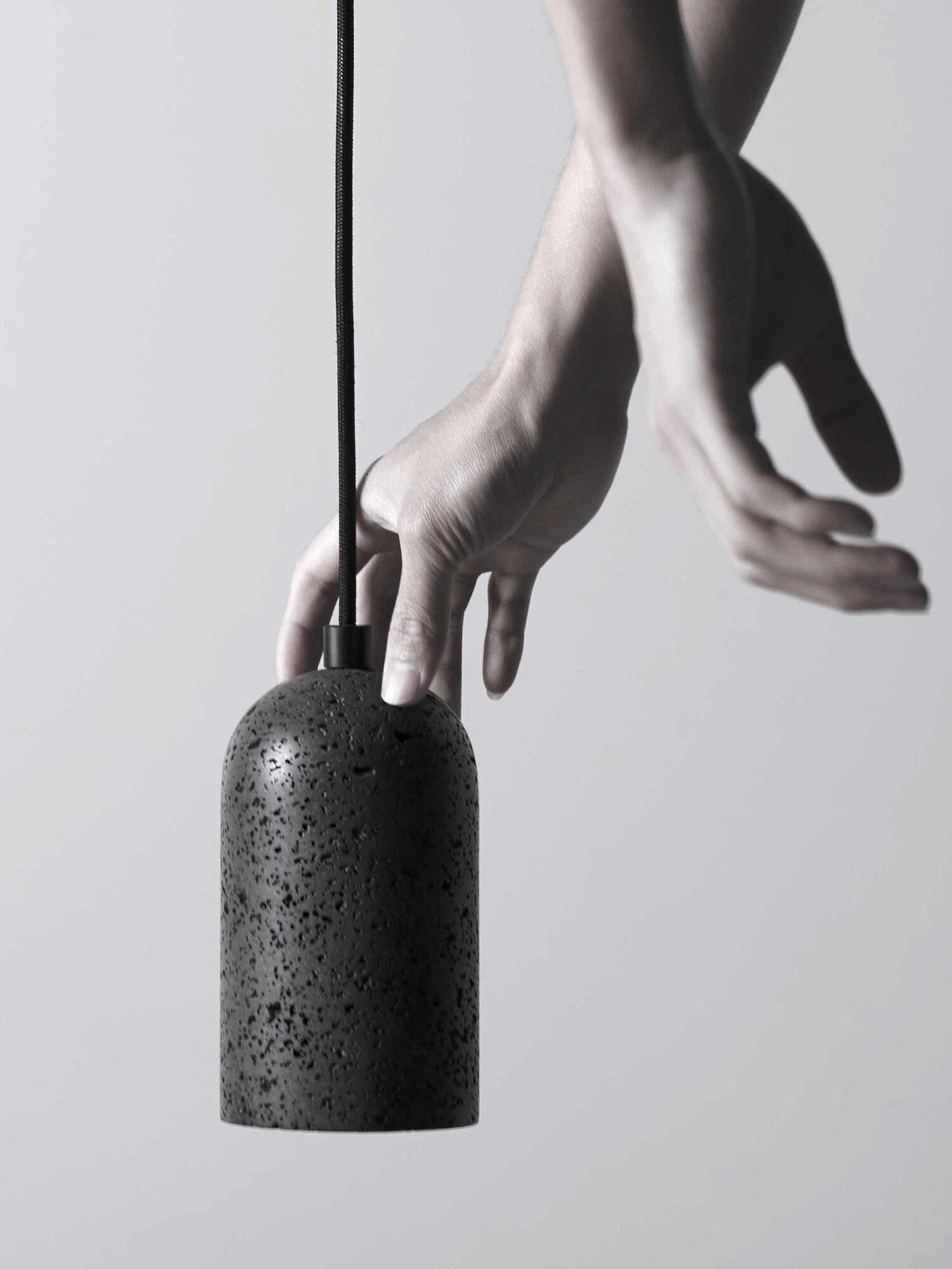 U Concrete Pendant Lamp - Cueteks