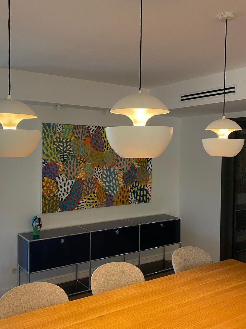 Modern Creative Sun LED Pendant Lamp - Cueteks