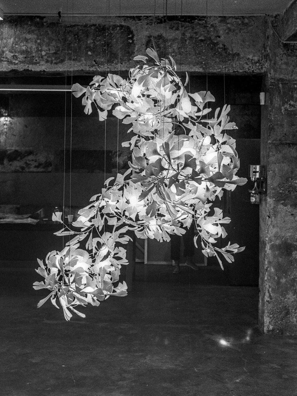 Gingko Chandelier F - Cueteks