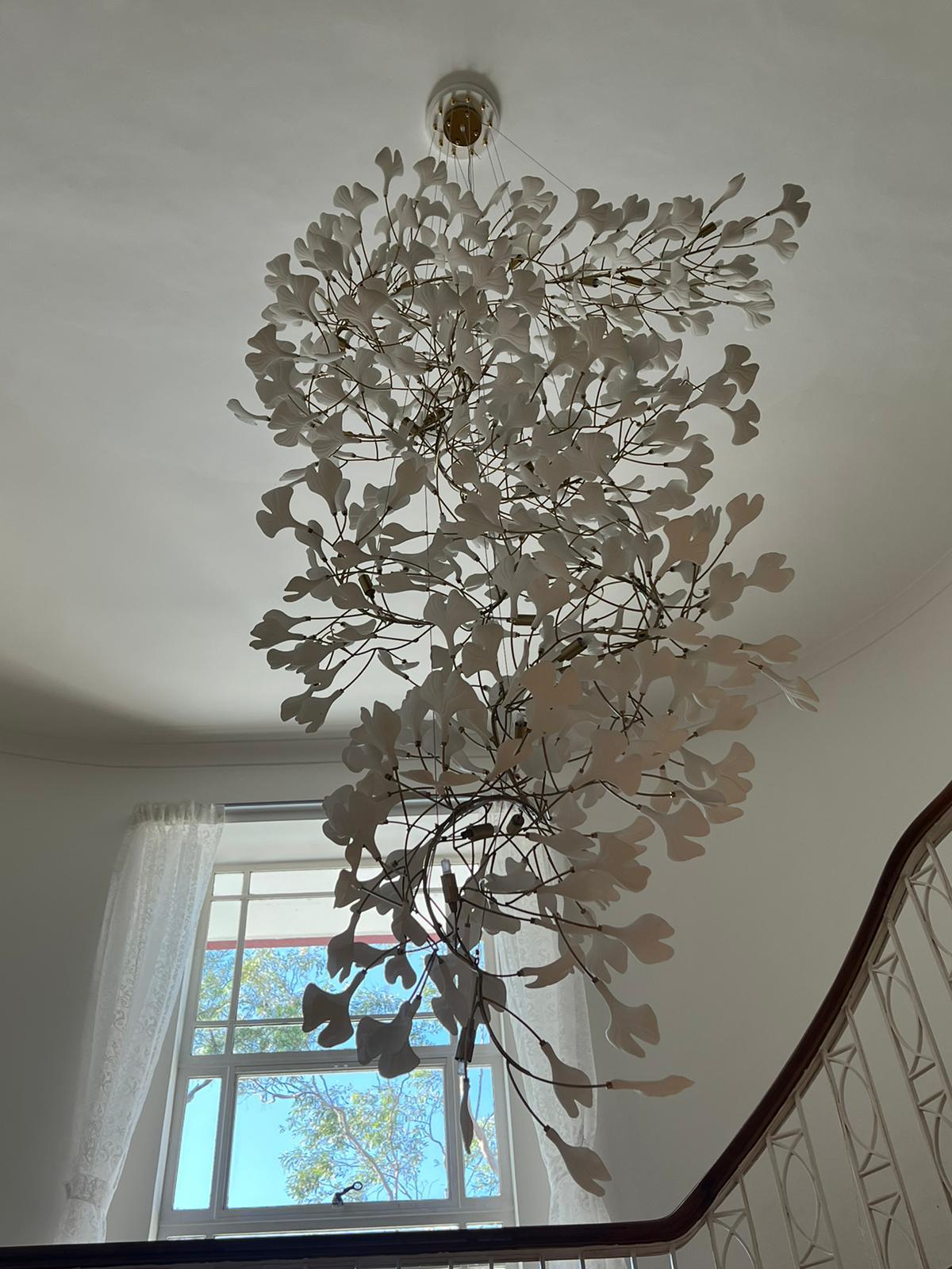 Gingko Chandelier F - Cueteks