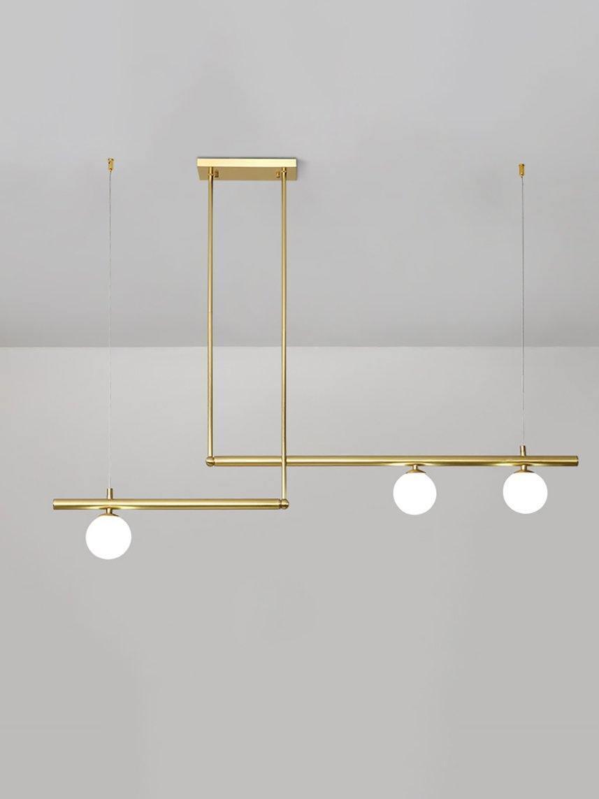 Multi-layer Rod Satellite Ball Ceiling Light - Cueteks