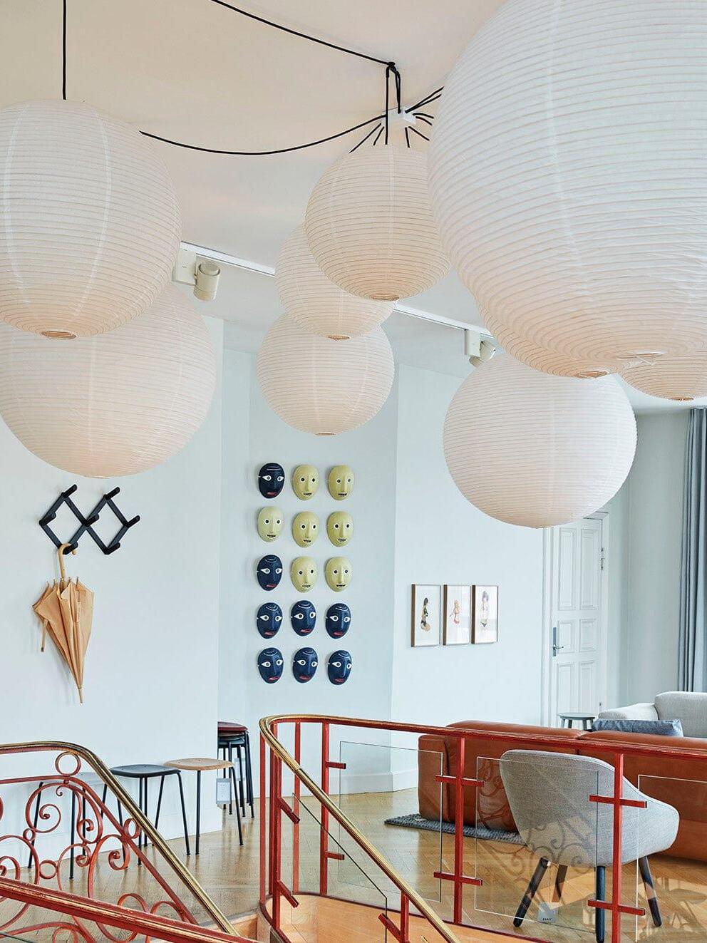 Rice Paper 45A Pendant Lamp - Cueteks