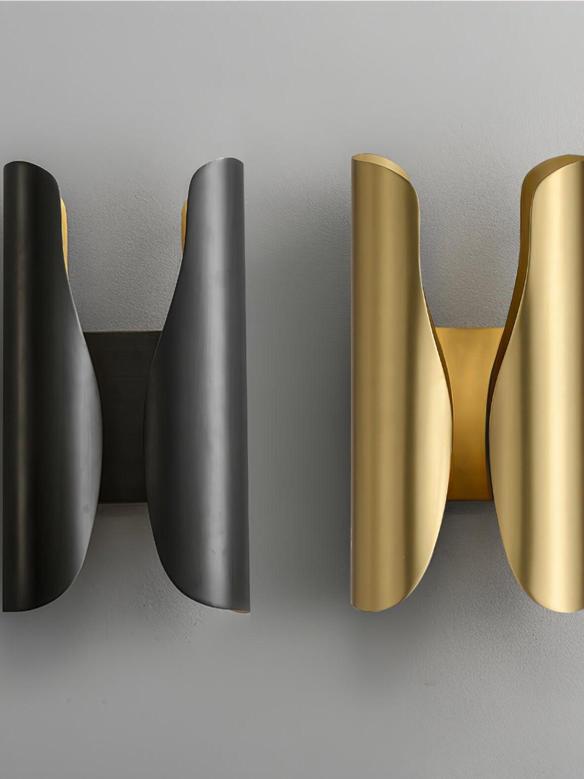 Blackened and Brushed brass Guardian finish comparison
