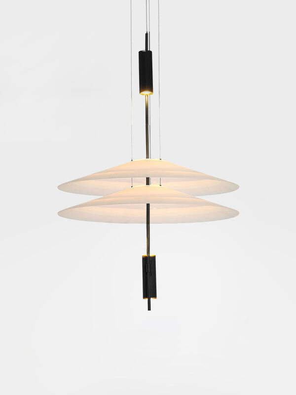 Stylish Metal Flamingo Chandelier for Living Room - Cueteks
