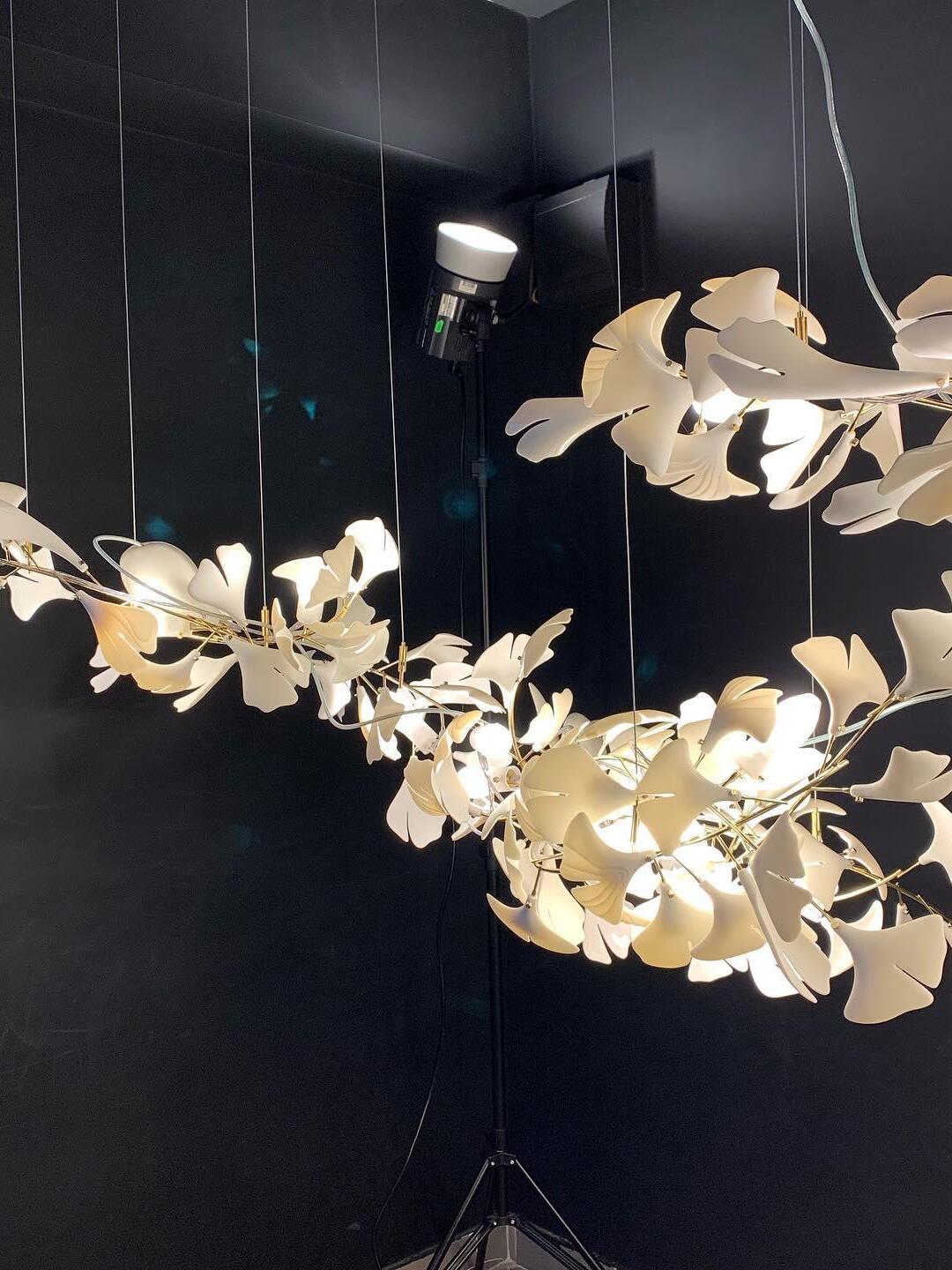 Gingko Chandelier A - Cueteks