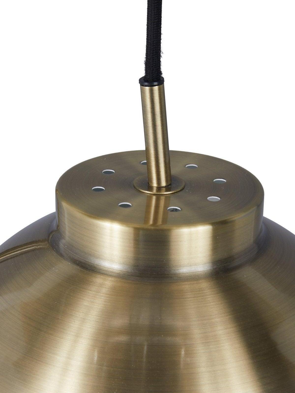 Waterloo upper shade cap with cord entry and perforations