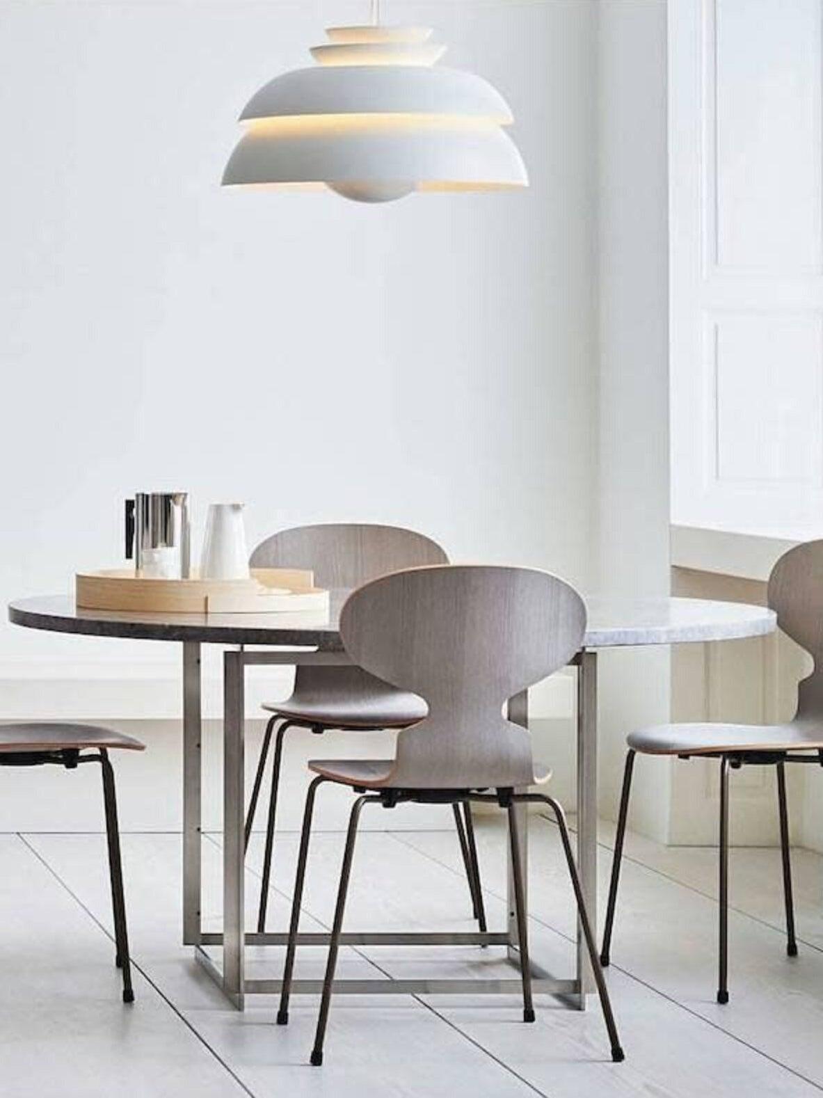 Irregular White Multi-layer Concert Pendant Lamp - Cueteks