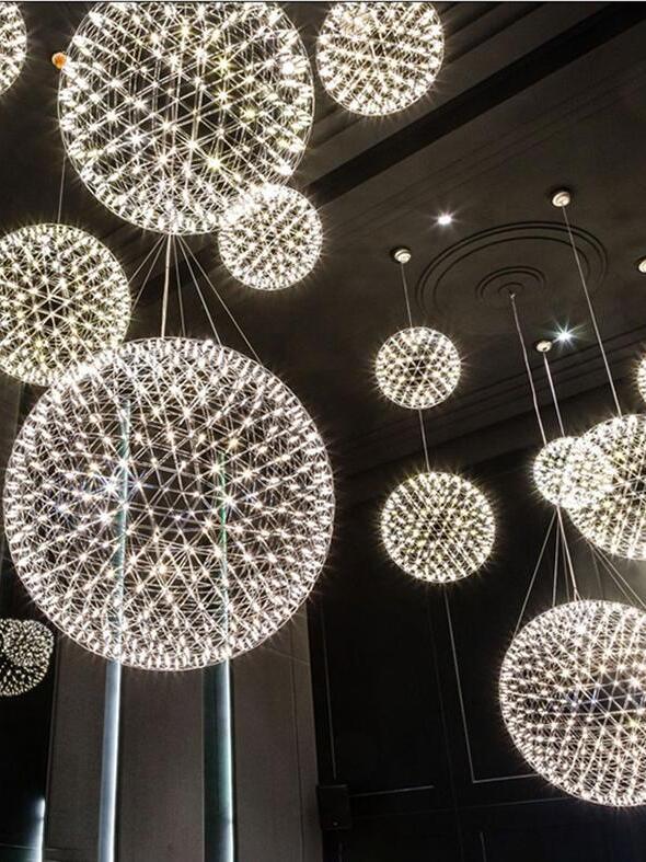 Spark Ball Pendant Light - Cueteks