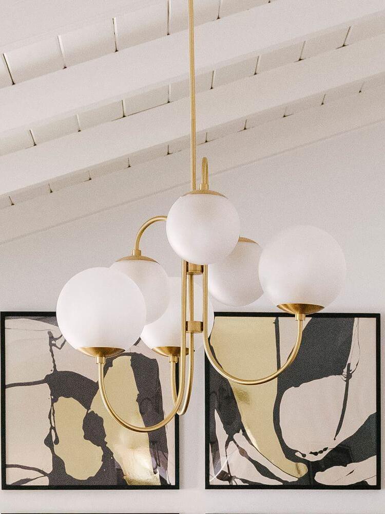 Gooseneck Chandelier - Cueteks
