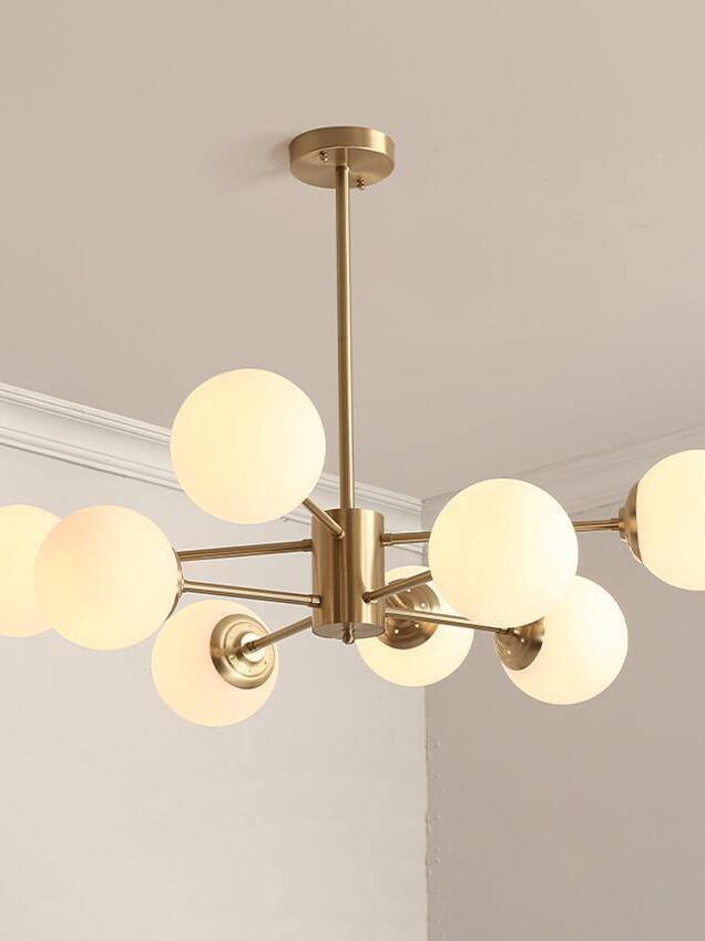 Nordic Karrington Glass Ball Chandeliers - Cueteks