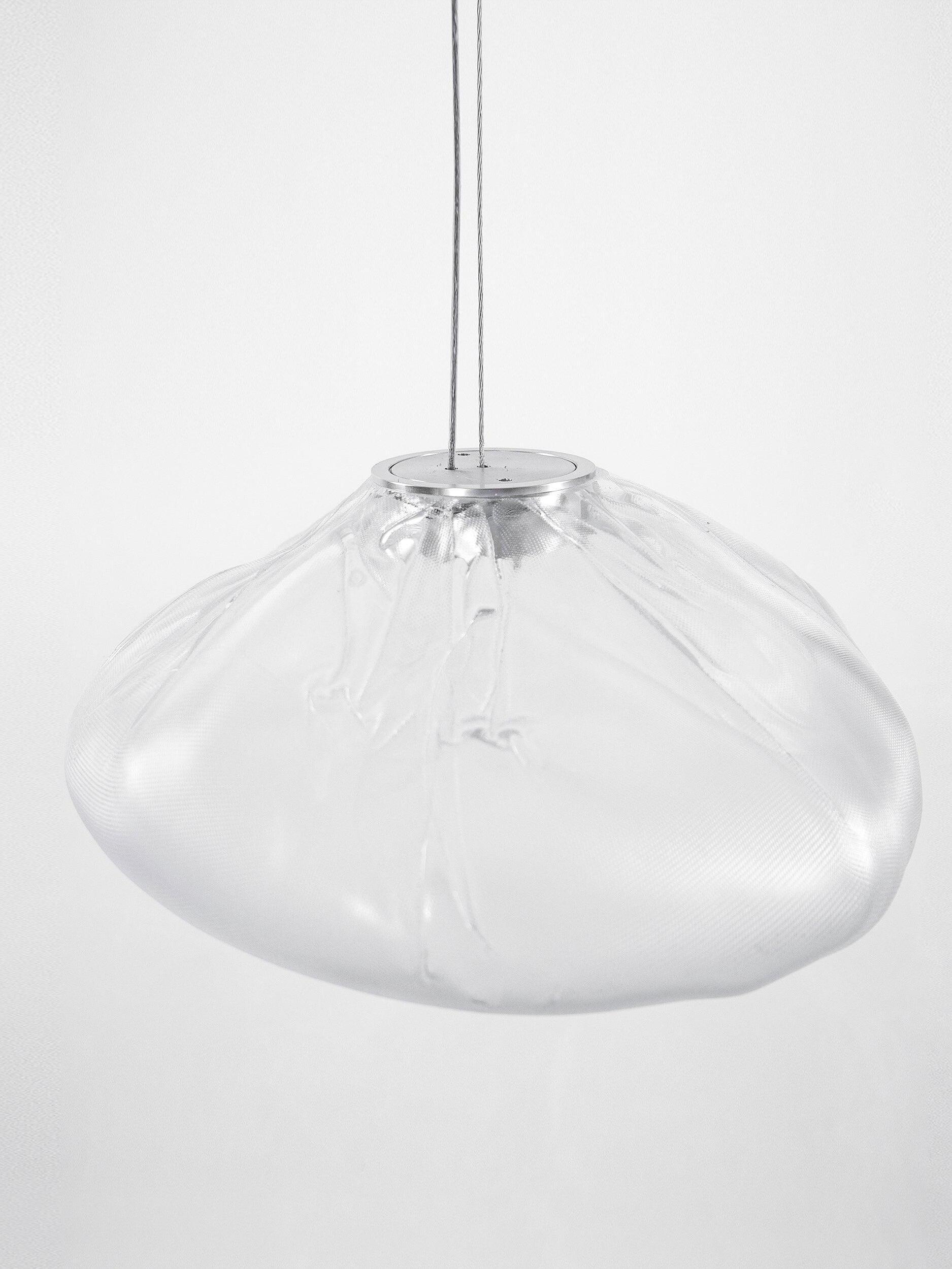 Transparent Glass Random Rectangle Multiple Pendant Lamp - Cueteks