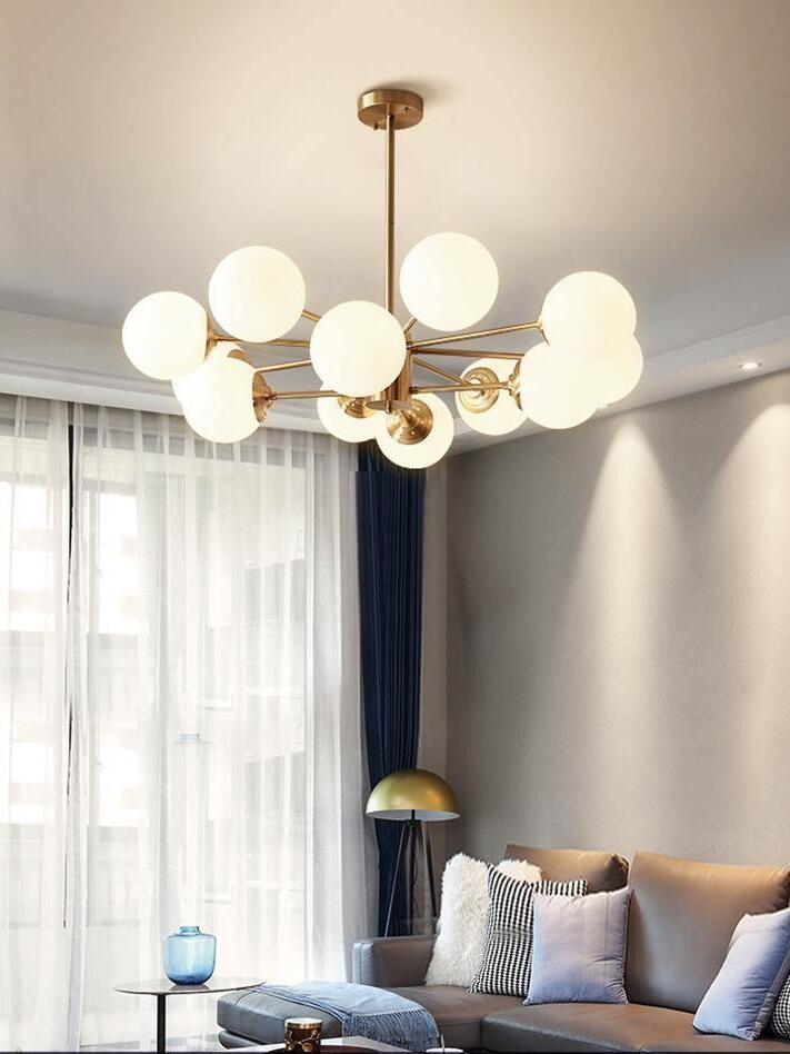 Nordic Karrington Glass Ball Chandeliers - Cueteks