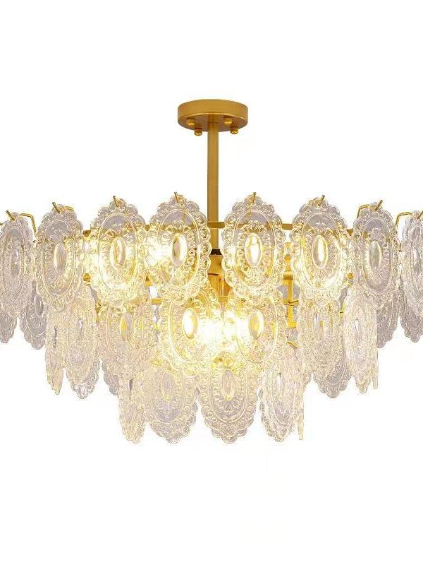 Wave Glass Chandelier - Cueteks