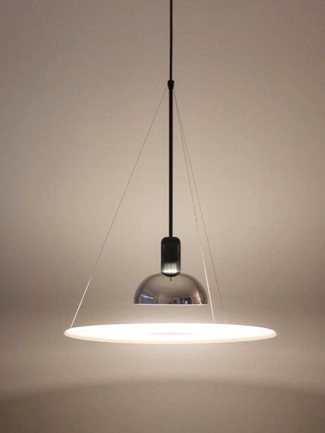 Whimsical Frisbi Flying Saucer Pendant Light - Cueteks