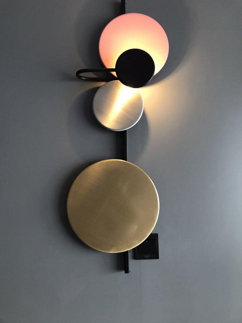Macaroon Planet Disc Creative Wall Lamp - Cueteks