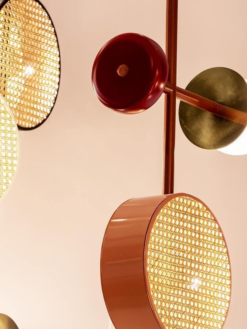 Monaco Artistic Geometric Suspension Light - Cueteks