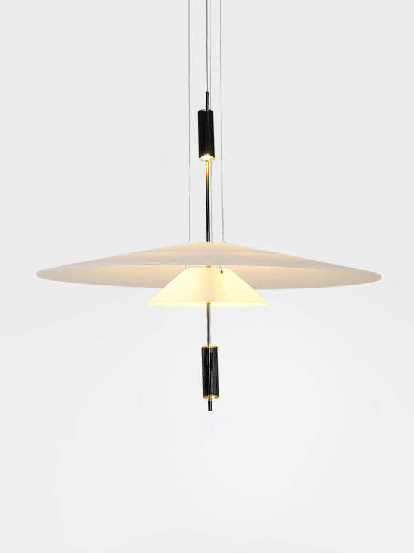 Stylish Metal Flamingo Chandelier for Living Room - Cueteks