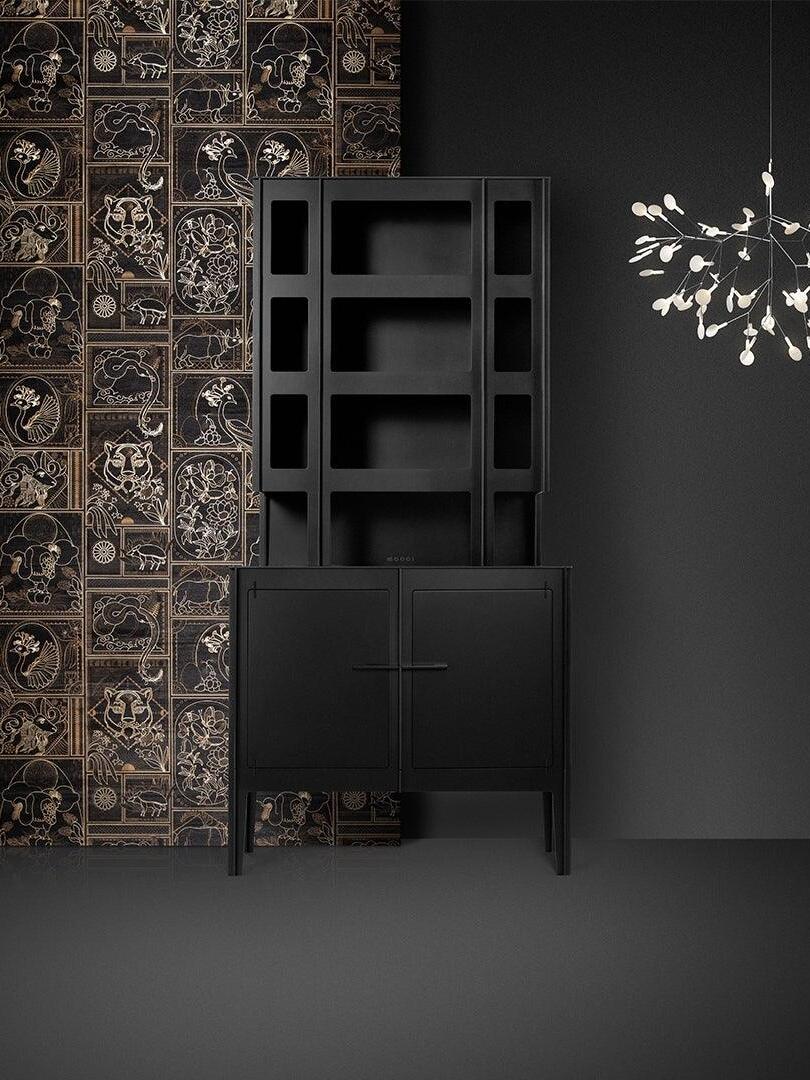 Black Heracleum Chandelier - Cueteks