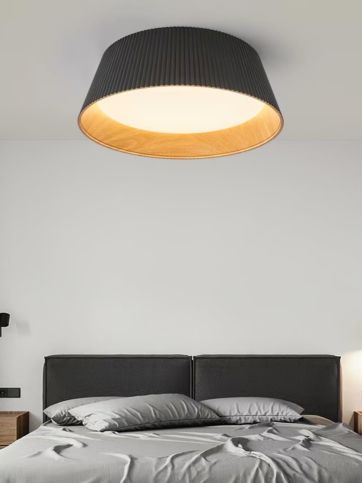 Modern Ribbed Ceiling Light - Cueteks