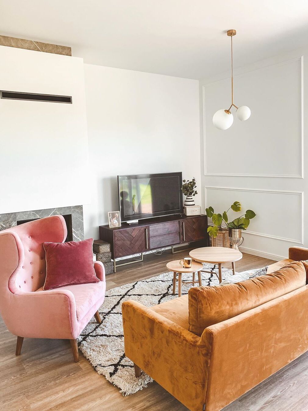 Glass Twice Pendant Lamp for Modern Interiors - Cueteks
