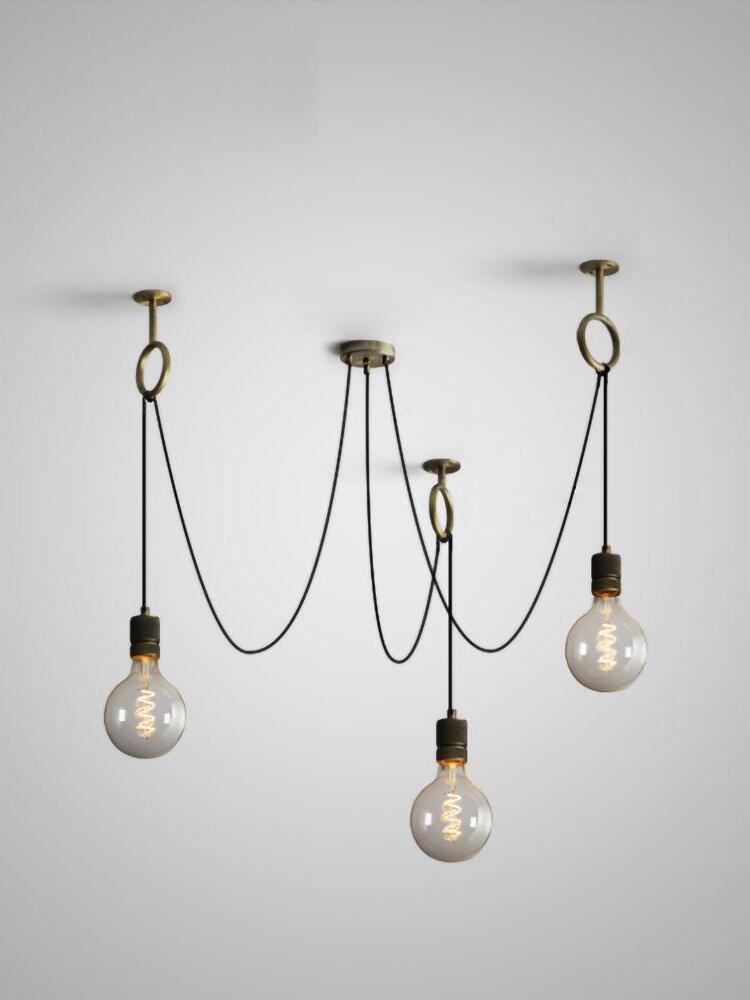 Industrial Spider Chandelier - Cueteks