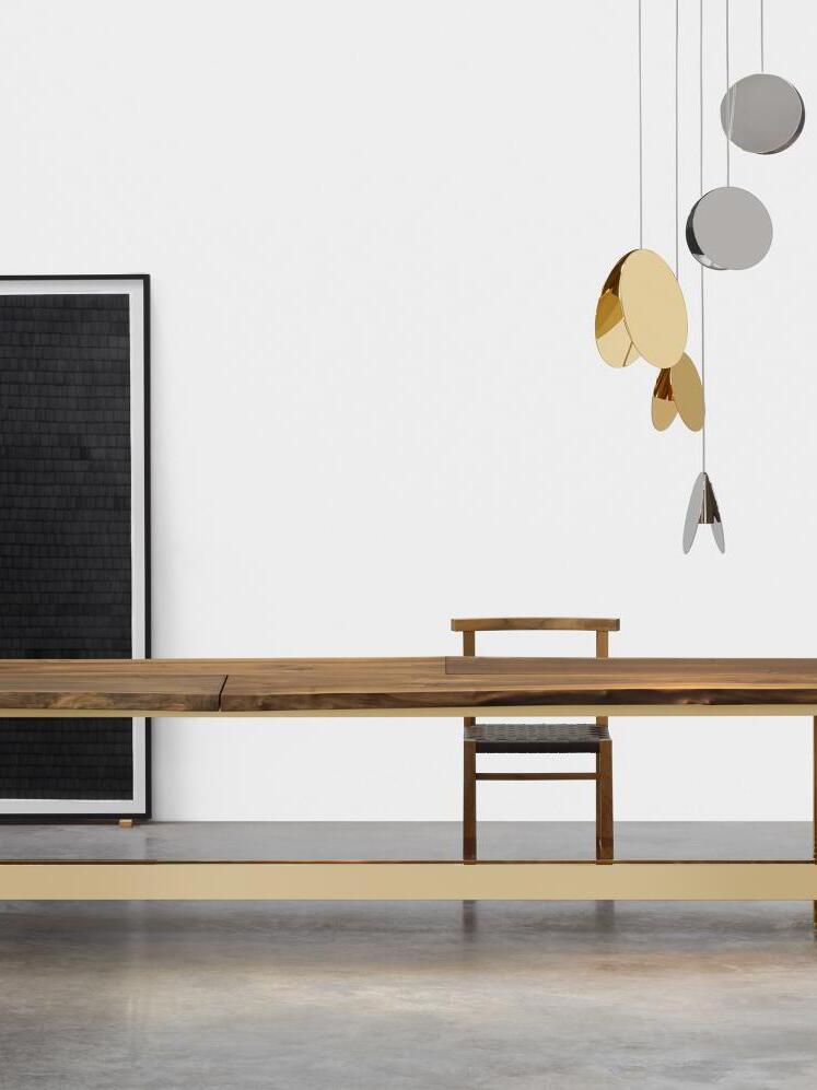 Modern North Metal Disc Pendant Light - Cueteks