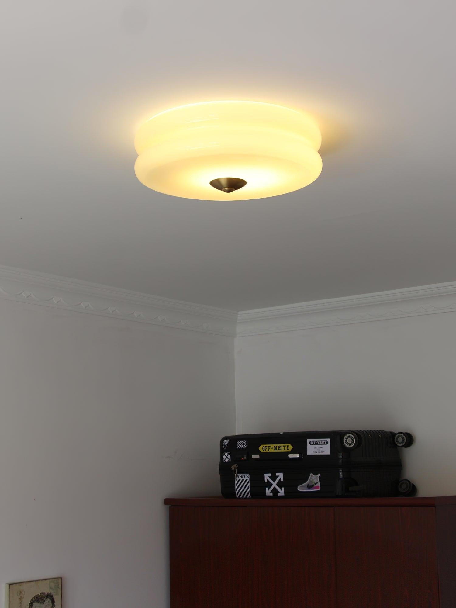 Art Deco Vintage Ceiling Light - Cueteks