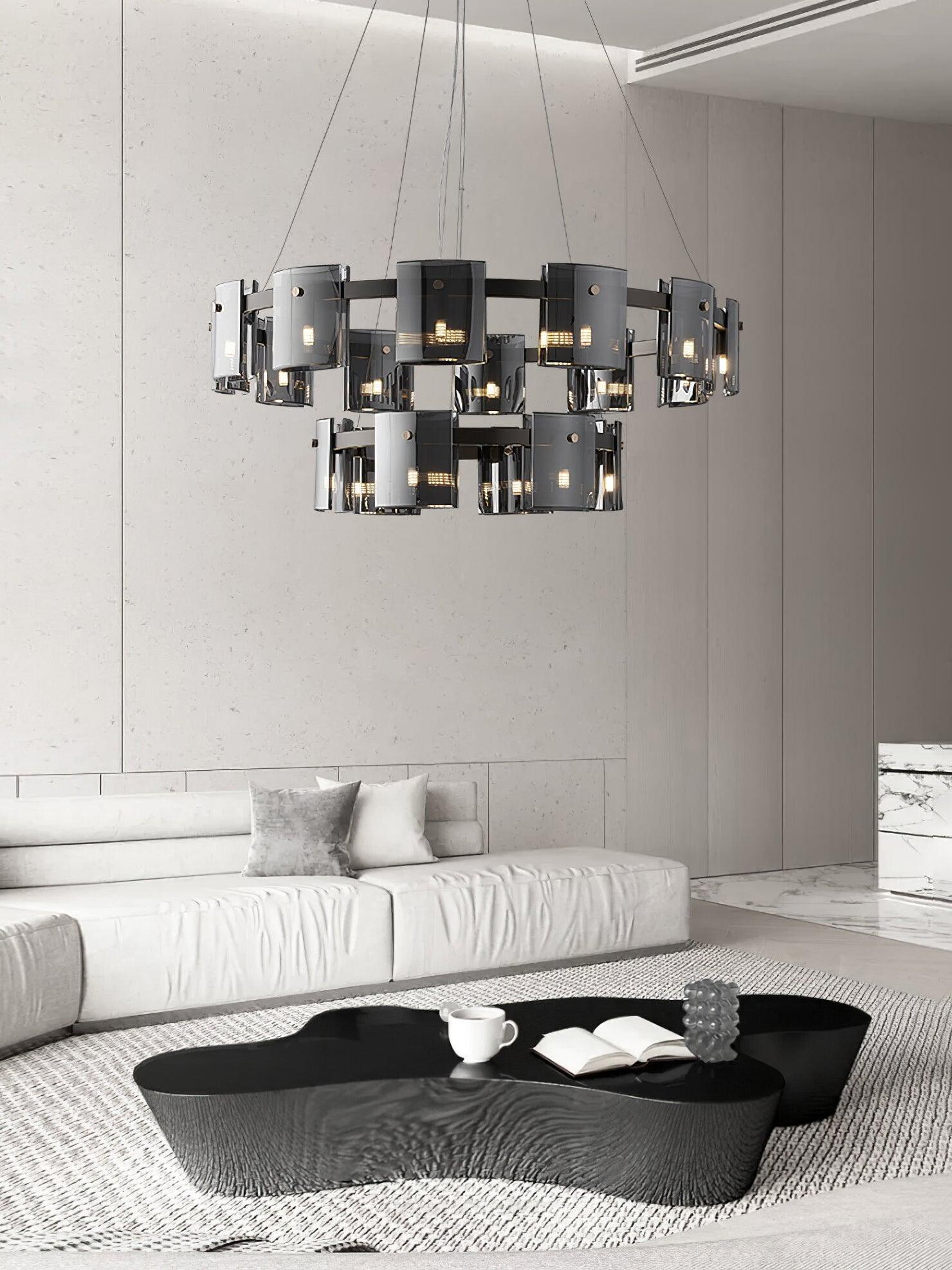 Room image showing a separate two-tier ring configuration