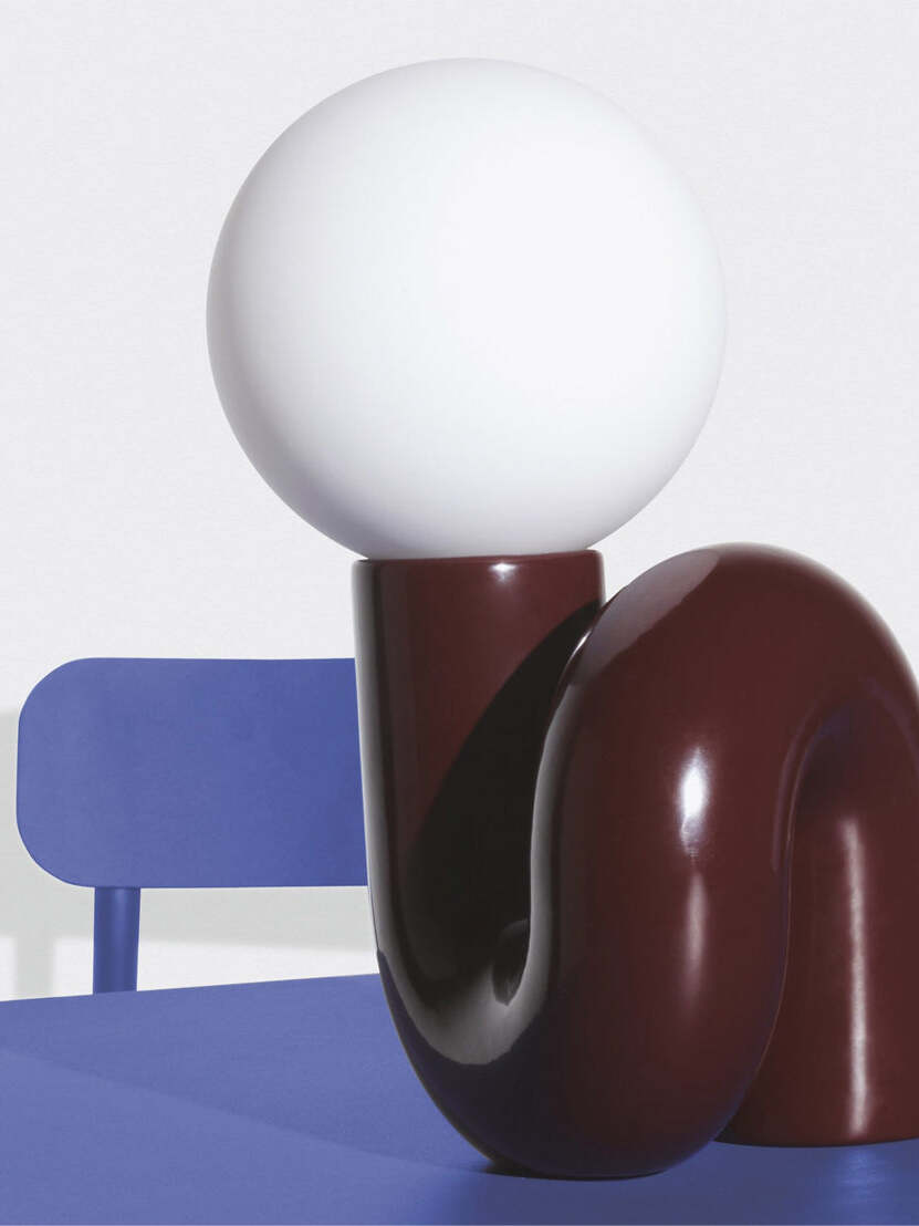 Delicate Neotenic Glass Bedroom Table Lamp  - Cueteks