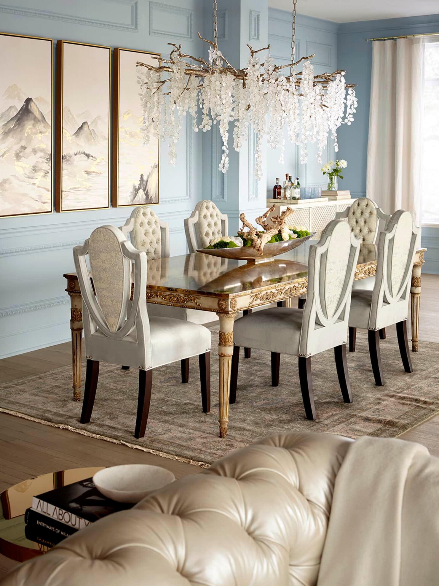Shiro Noda Crystal Chandelier - Cueteks