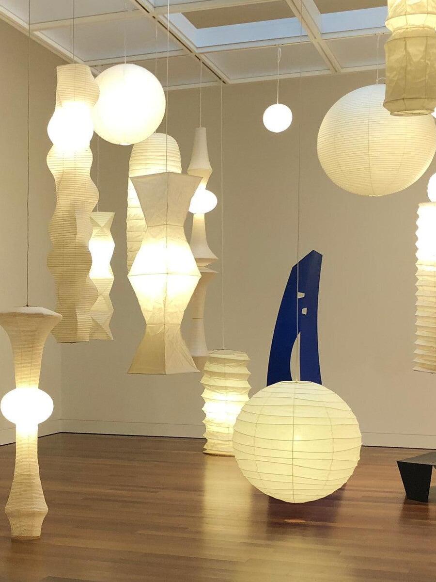 Rice Paper E Pendant Light - Cueteks