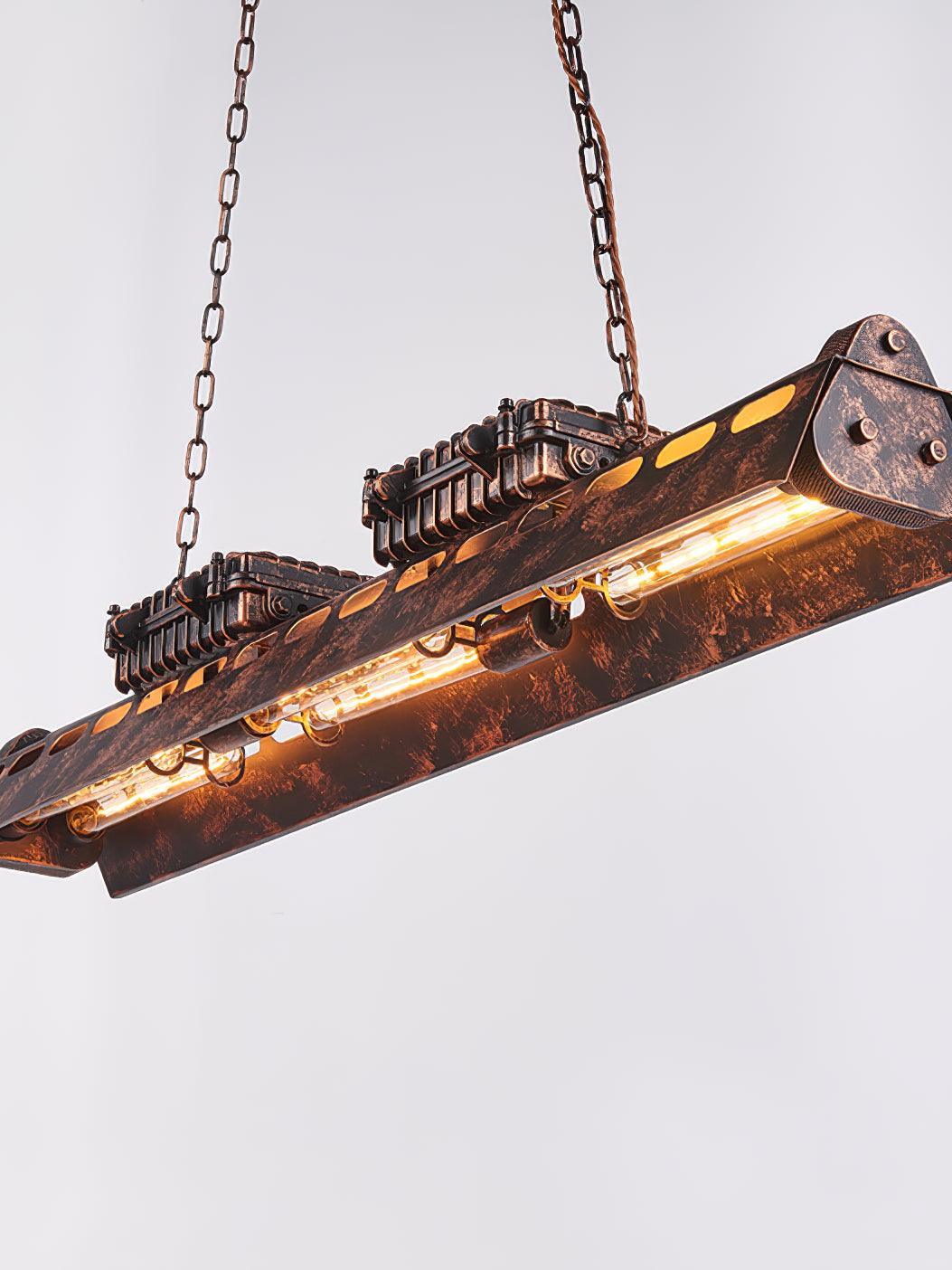Industrial Steampunk Chandelier - Cueteks