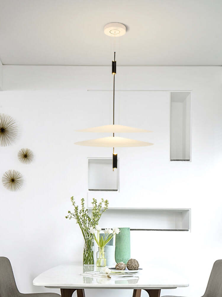 Stylish Metal Flamingo Chandelier for Living Room - Cueteks