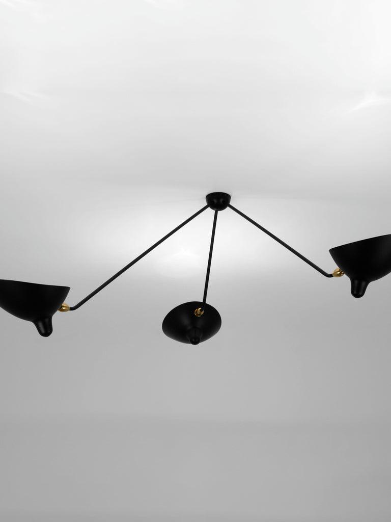 Serge Mouille Ceiling Lamp B - Cueteks