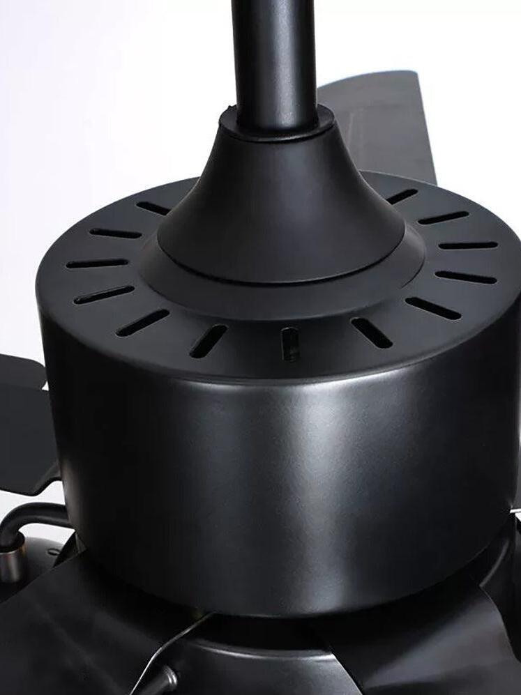 Close view of Black motor housing and ventilation slots