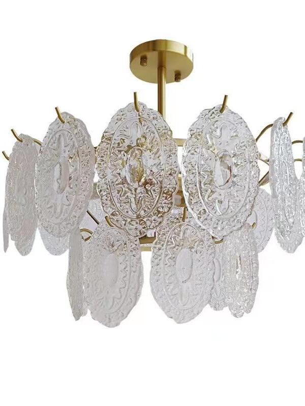 Wave Glass Chandelier - Cueteks