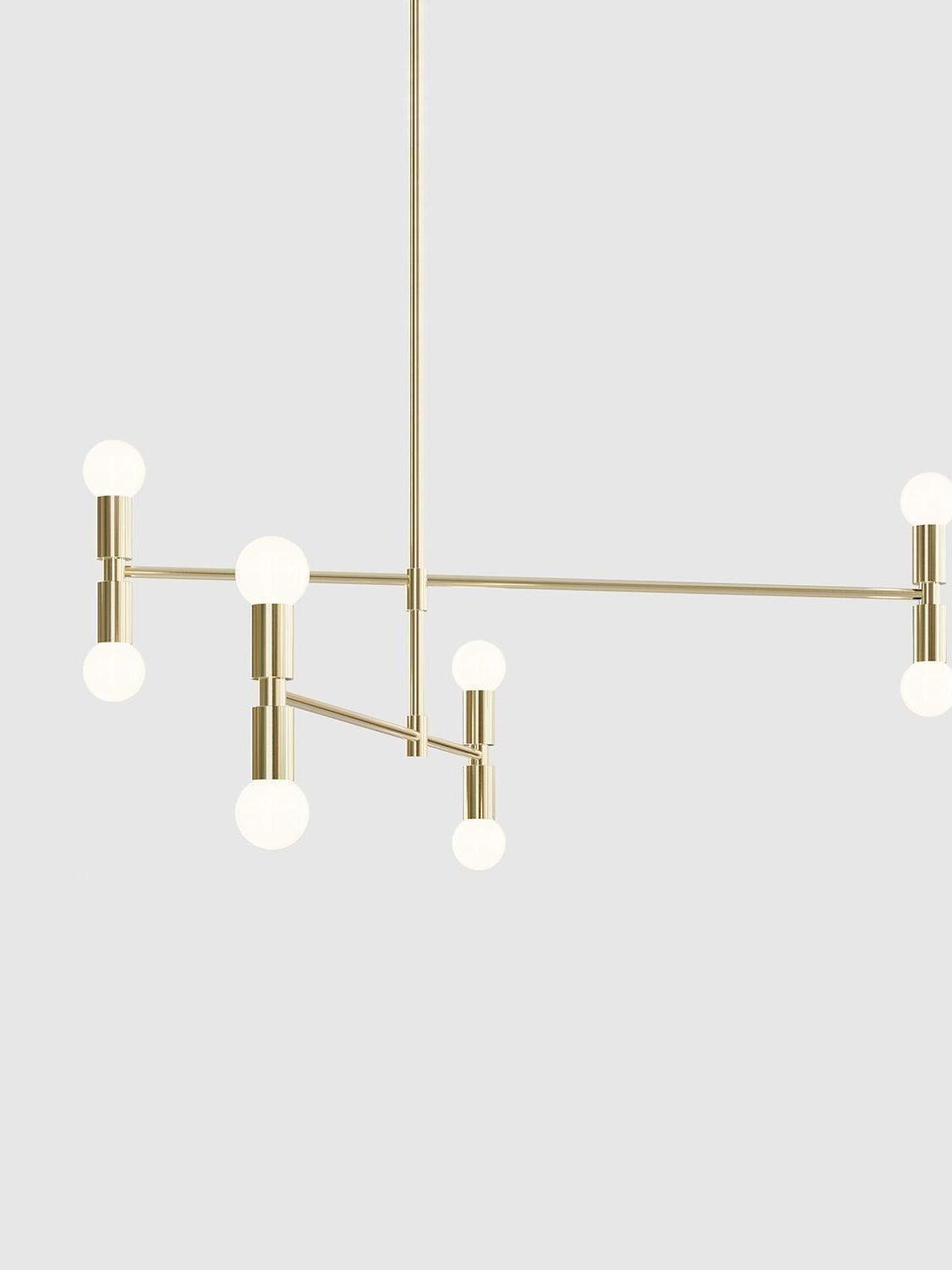 Industrial Atomium Multi Heads Chandelier - Cueteks