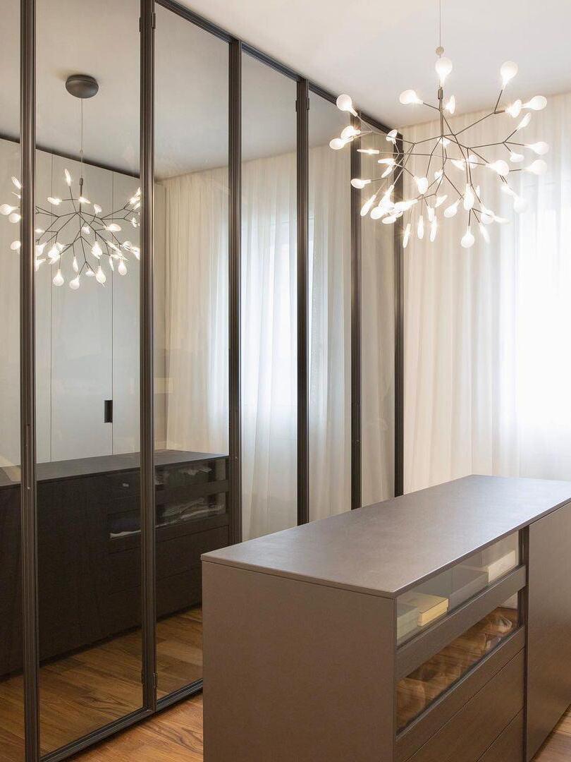 Black Heracleum Chandelier - Cueteks