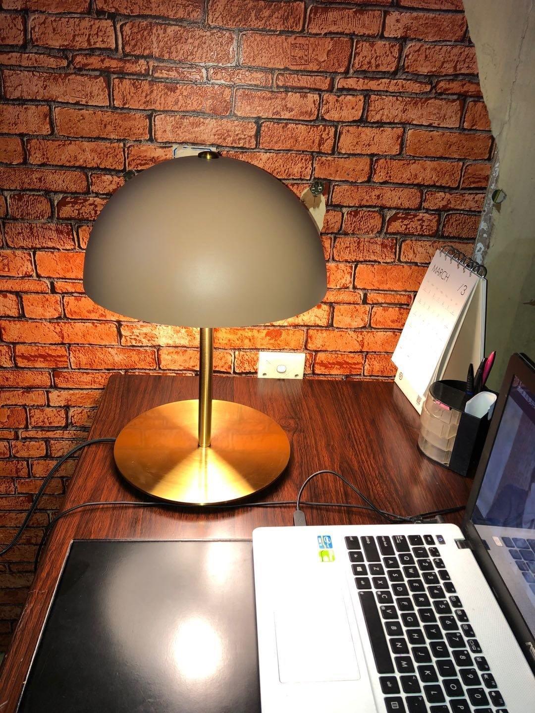 Modern Metal Acrylic Hanna Table Lamp - Cueteks