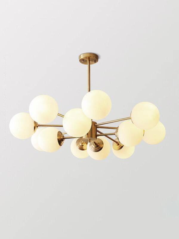 Nordic Karrington Glass Ball Chandeliers - Cueteks