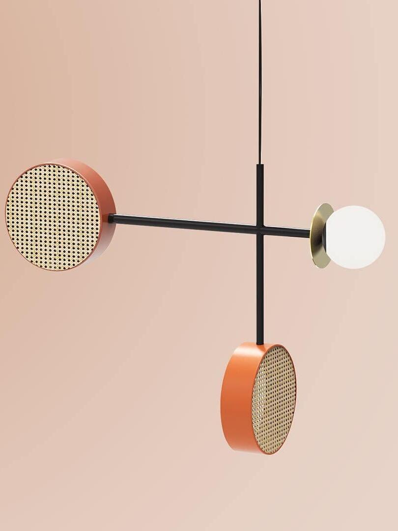 Monaco Artistic Geometric Suspension Light - Cueteks
