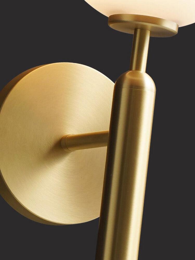 Luxury Miira Glass Ball Bedroom Wall Light - Cueteks