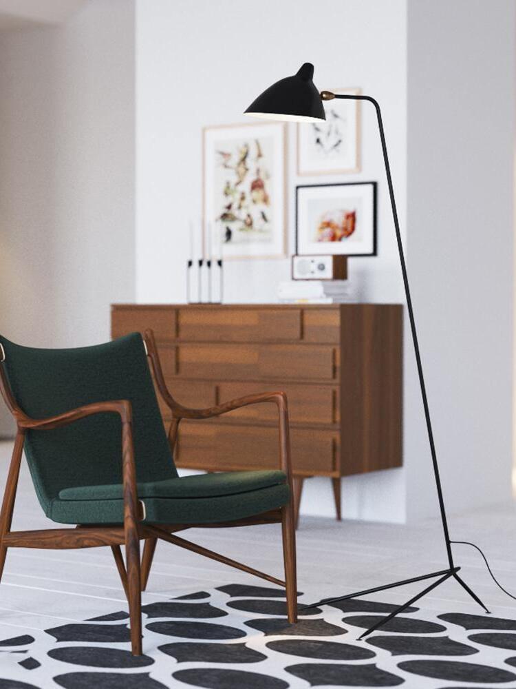 Serge Mouille Floor Lamp - Cueteks