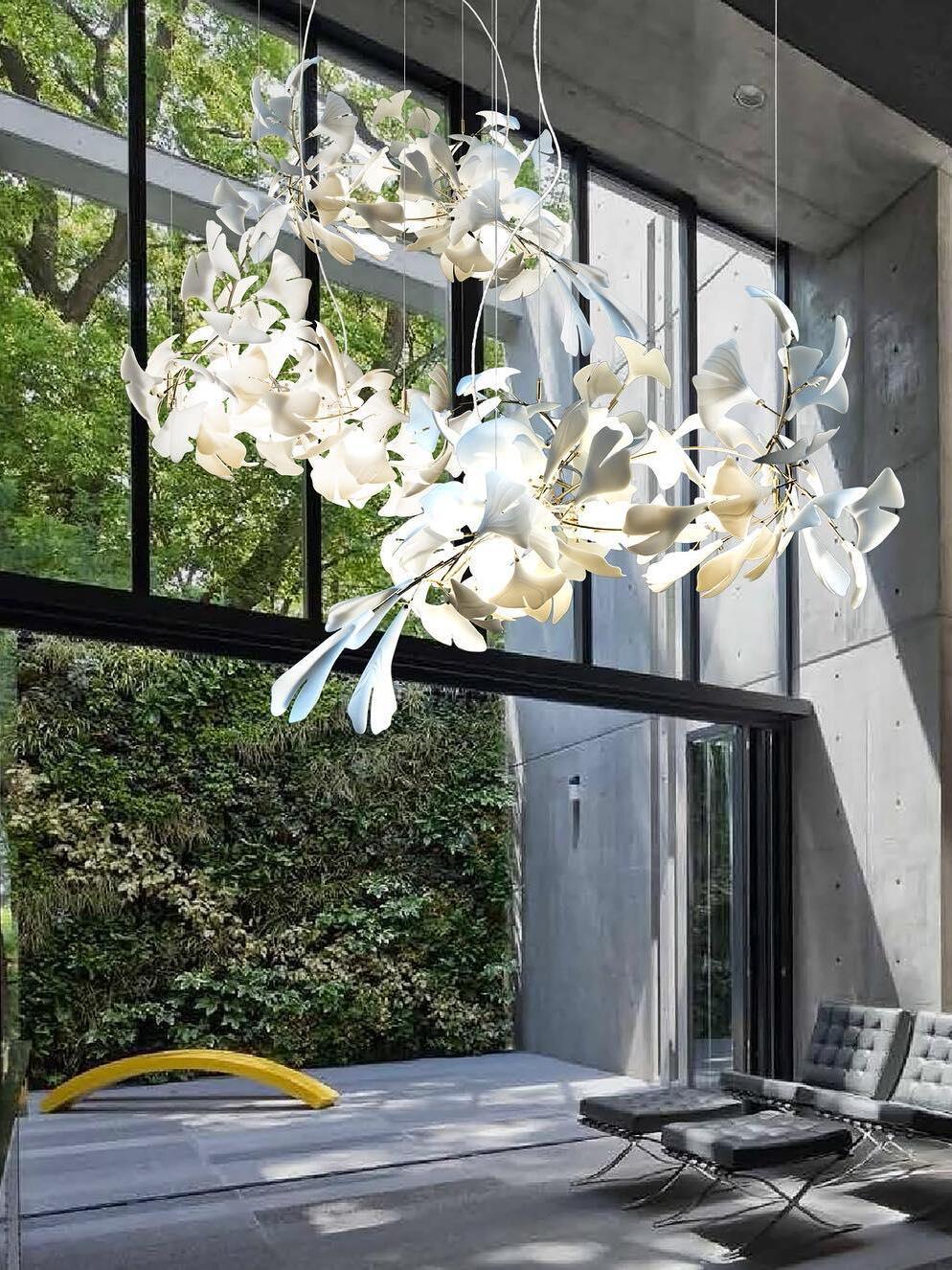 Gingko Chandelier A - Cueteks